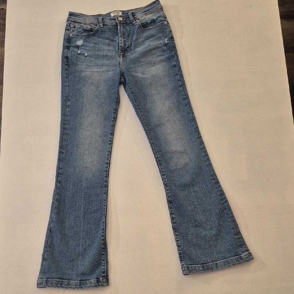 Kensie Blue Flare  Jeans